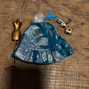 Topper Dawn doll clothes Starlight Ball 812 w/telephone